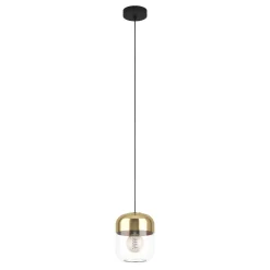 Lampade A Sospensione-Eglo Maryvilla lampada a sospensione per isola cucina design minimal