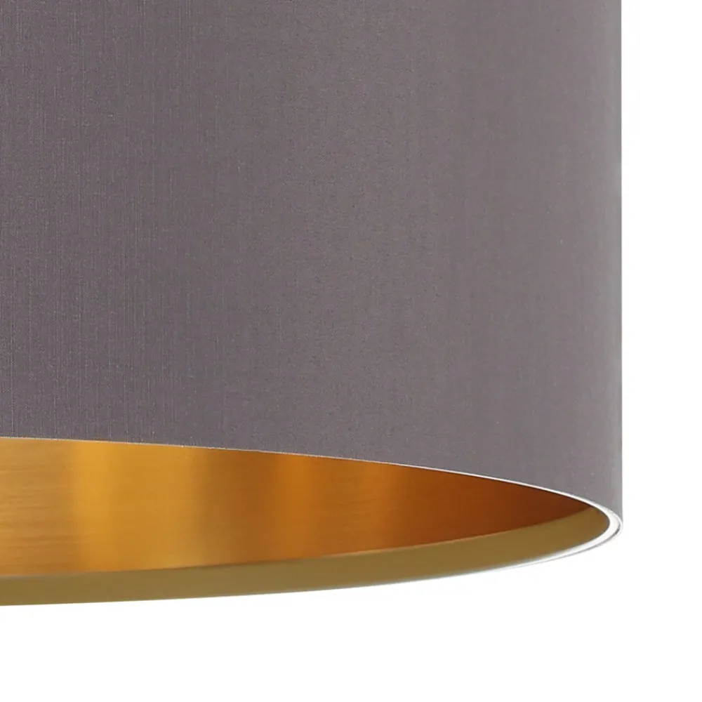 Lampadario Camera Da Letto-Eglo Maserlo lampada a sospensione per cucina con paralume rotondo