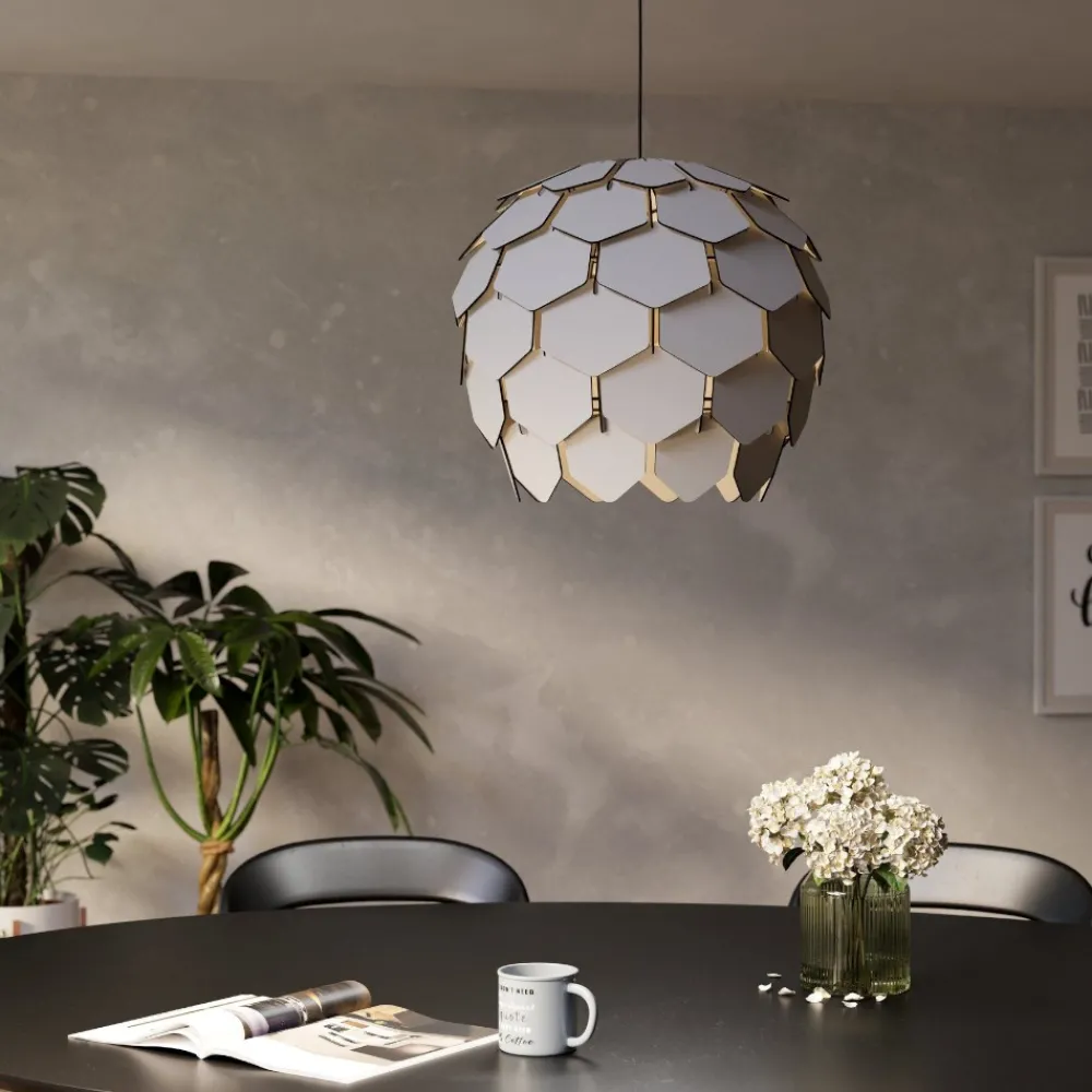Lampadari Cucina-Eglo Mattanza lampadario da cucina design originale in legno