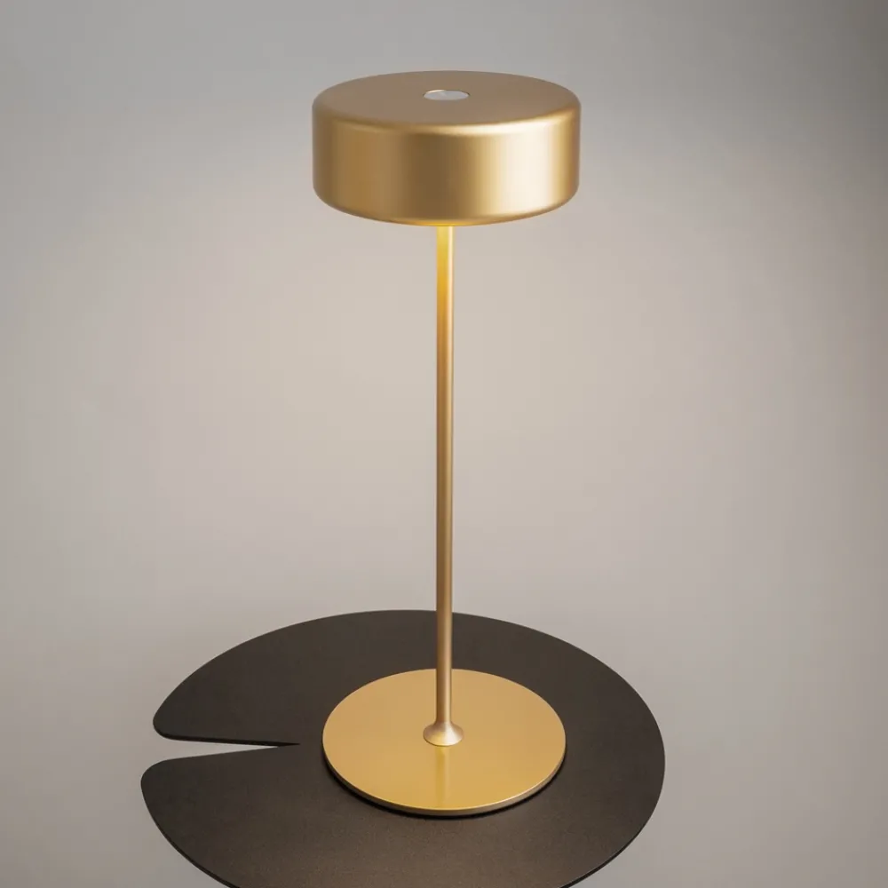 Lampade Da Tavolino Esterno-Maytoni ai collaboration lampada da tavolino portatile oro led da 2200k a 4000k
