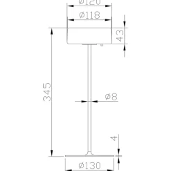 Lampade Da Tavolino Esterno-Maytoni ai collaboration lampada da tavolino portatile oro led da 2200k a 4000k