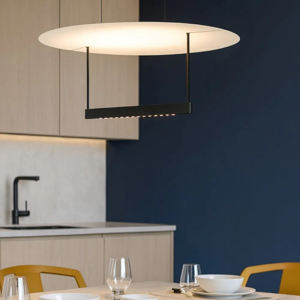 Lampadari Cucina-Maytoni ambience lampadario da cucina led 30w 3000k dimmerabile