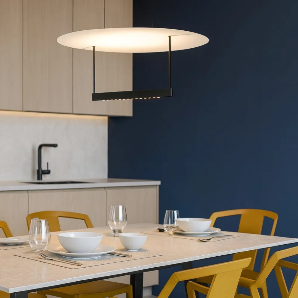 Lampadari Cucina-Maytoni ambience lampadario da cucina led 30w 3000k dimmerabile
