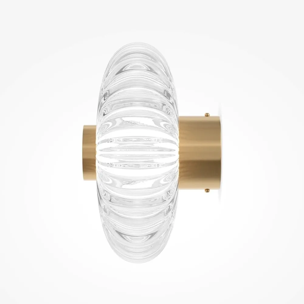 Applique Da Parete-Maytoni amulet applique da parete led 3w 3000k in vetro