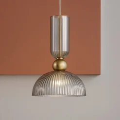 Lampade A Sospensione-Maytoni antic lampada a sospensione in vetro per isola cucina