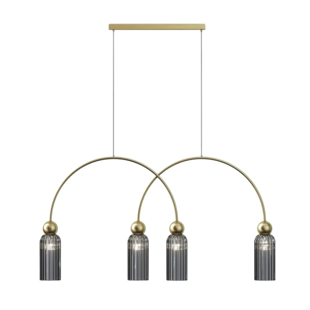 Lampadari Moderni-Maytoni antic lampadario per soggiorno moderno 4 luci
