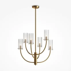 Lampadario Camera Da Letto-Maytoni arco lampadario per camera da letto 6 luci