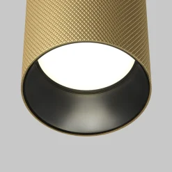 Faretti Da Soffitto-Maytoni artisan faretto da soffitto cilindro oro satinato