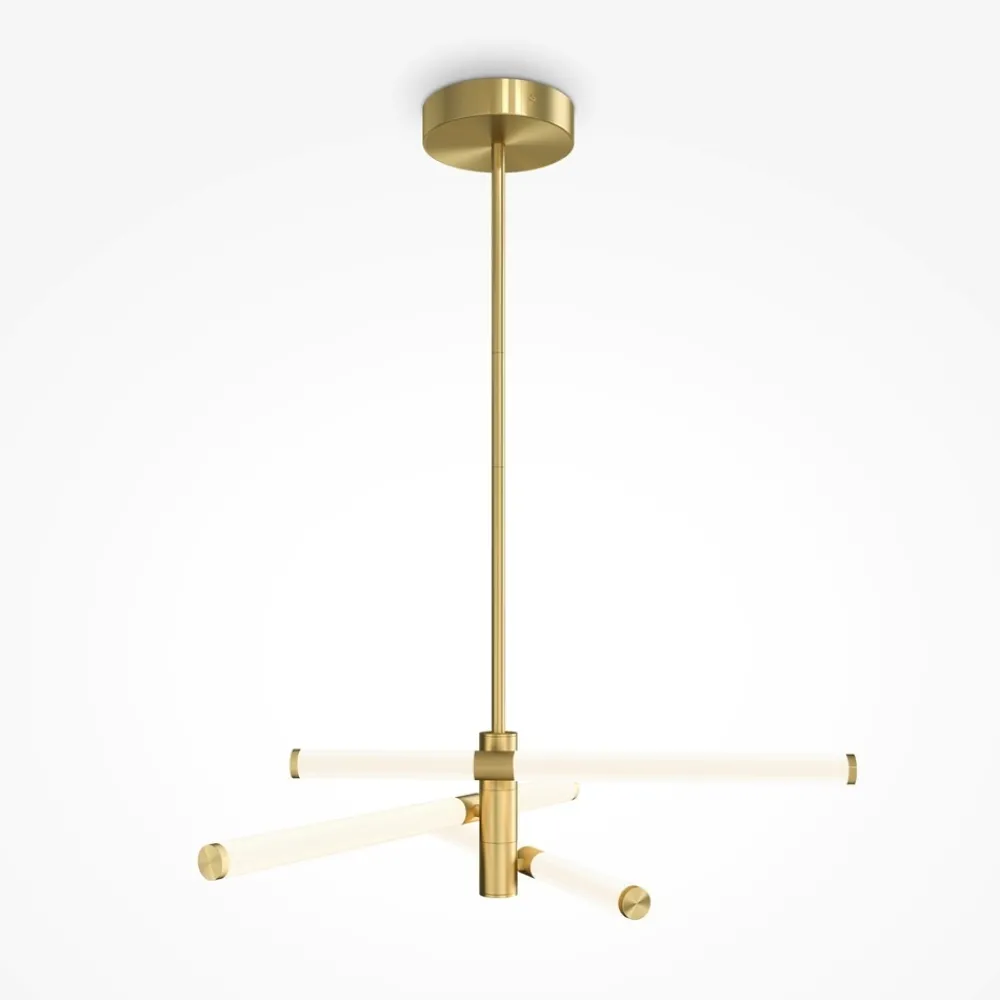 Lampadari Cucina-Maytoni axis lampadario per cucina orientabile led 3000k