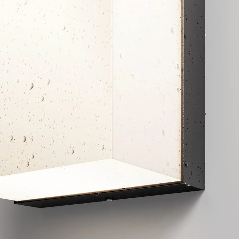 Applique Da Esterno-Maytoni badd applique da esterno led 3000k ip54 rettangolare