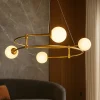 Lampadari Moderni-Maytoni balance lampadario per tavolo da cucina 4 luci