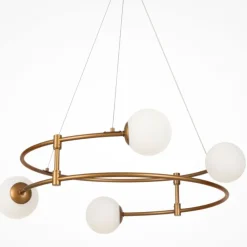 Lampadari Moderni-Maytoni balance lampadario per tavolo da cucina 4 luci