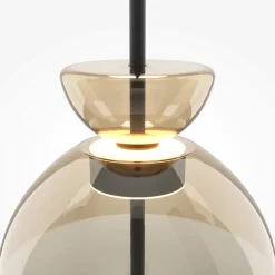 Lampade A Sospensione-Maytoni bangkok lampada a sospensione led 12w 3000k mod185pl-l12cg3k2