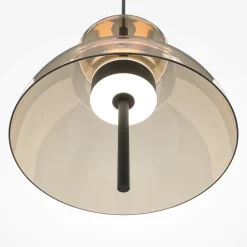 Lampade A Sospensione-Maytoni bangkok lampada a sospensione led 12w 3000k mod185pl-l12cg3k2