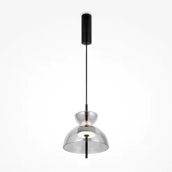 Lampade A Sospensione-Maytoni bangkok lampada a sospensione led 12w 3000k portalampada in vetro