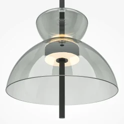 Lampade A Sospensione-Maytoni bangkok lampada a sospensione led 12w 3000k colore nero moderna