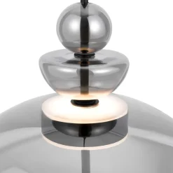 Lampadari Cucina-Maytoni bangkok lampadario da cucina led 12w 3000k campana in vetro