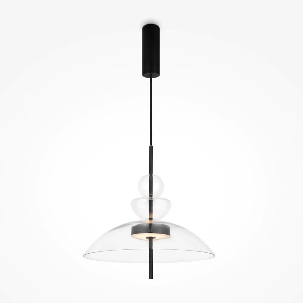 Lampadari Cucina-Maytoni bangkok lampadario led 12w 3000k per cucina moderna