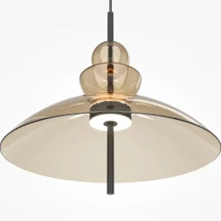Lampadari Cucina-Maytoni bangkok lampadario per cucina led 12w 3000k mod185pl-l12cg3k3