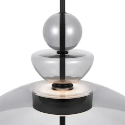 Lampadari Cucina-Maytoni bangkok lampadario per cucina led 12w 3000k vetro