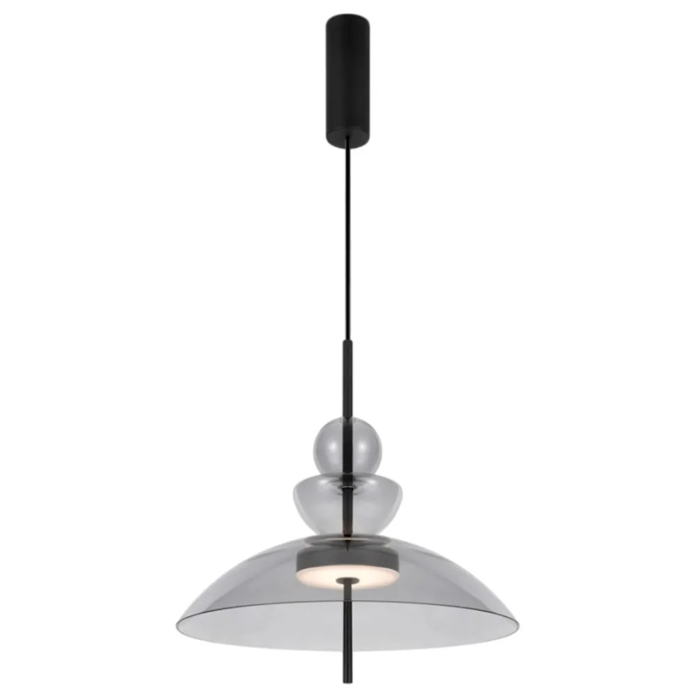Lampadari Cucina-Maytoni bangkok lampadario per cucina led 12w 3000k vetro