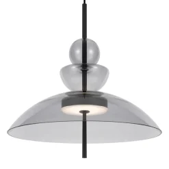 Lampadari Cucina-Maytoni bangkok lampadario per cucina led 12w 3000k vetro