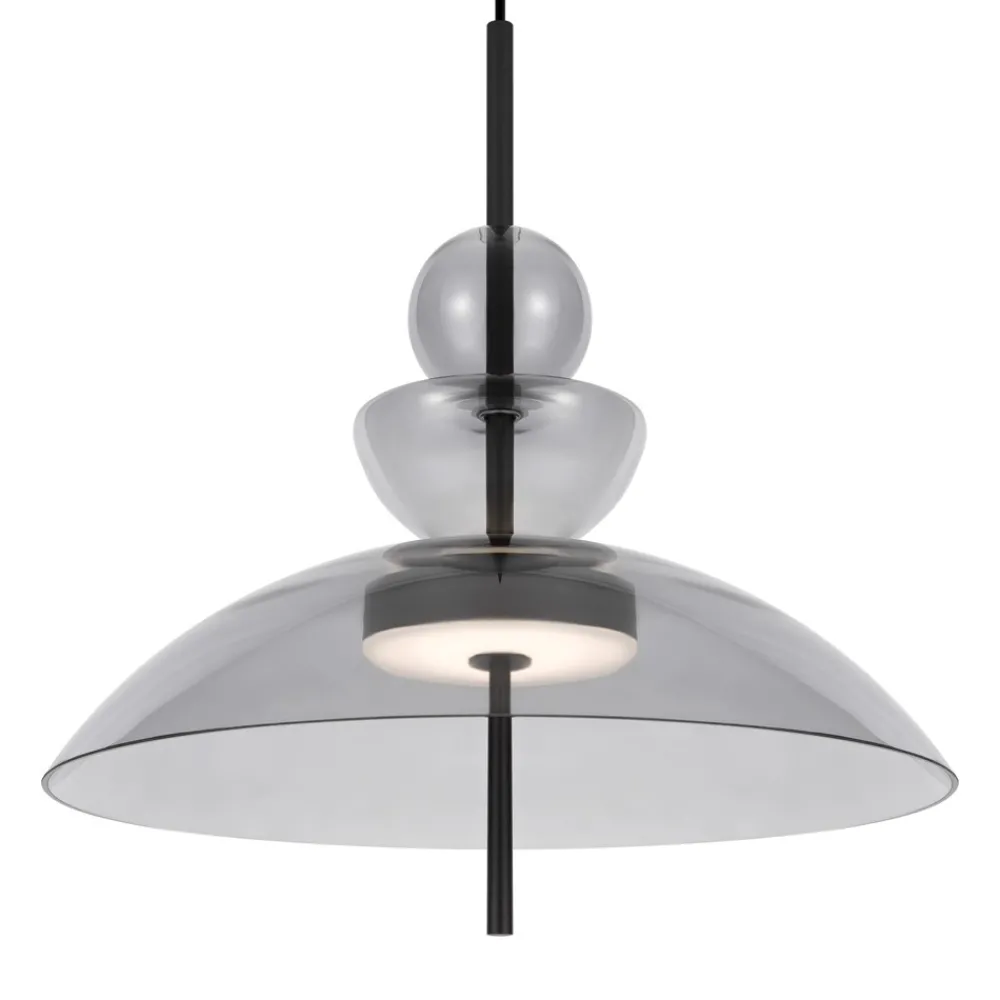 Lampadari Cucina-Maytoni bangkok lampadario per cucina led 12w 3000k vetro