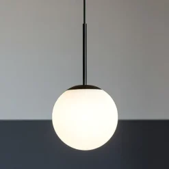 Lampade A Sospensione-Maytoni basic form lampada a sospensione nera moderna