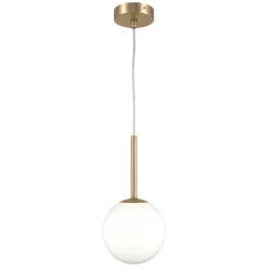 Lampade A Sospensione-Maytoni basic form lampada a sospensione per camera da letto sfera in vetro