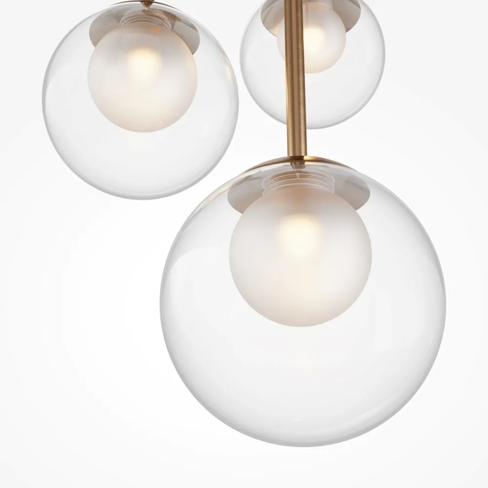 Lampadari Cucina-Maytoni basic form lampadario da cucina moderna 3 luci