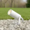 Faretti Da Esterno-Maytoni bern faretto da esterno con picchetto orientabile bianco led 3000k ip65