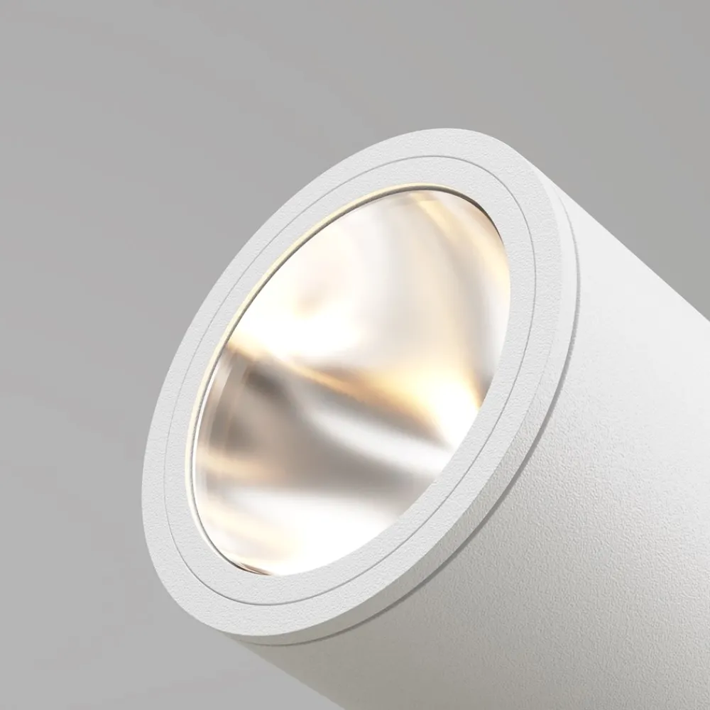 Faretti Da Esterno-Maytoni bern faretto da esterno bianco con picchetto led 3000k ip65
