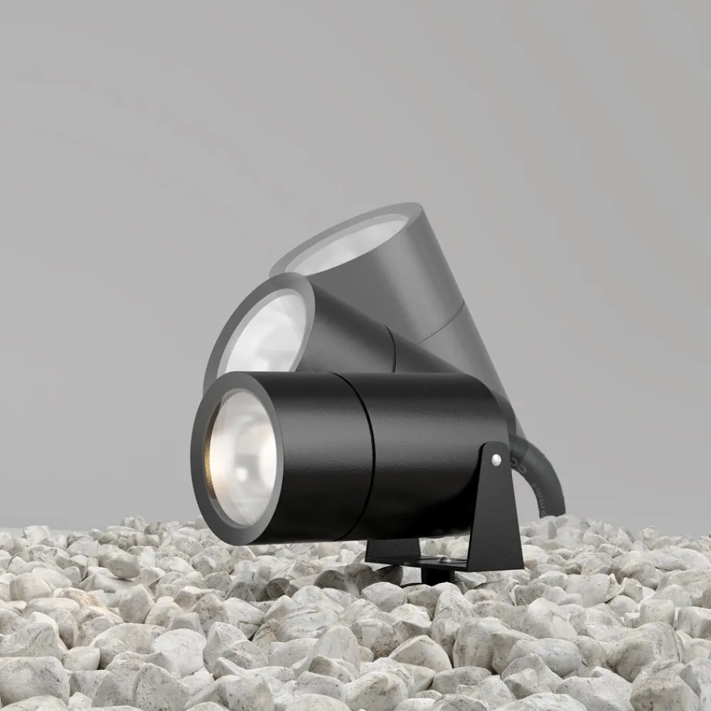 Faretti Da Esterno-Maytoni bern faretto da giardino con picchetto led 3000k ip65