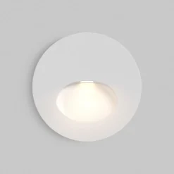 Segnapasso Led-Maytoni bil segnapasso da incasso per esterno rotondo bianco led 3000k ip54