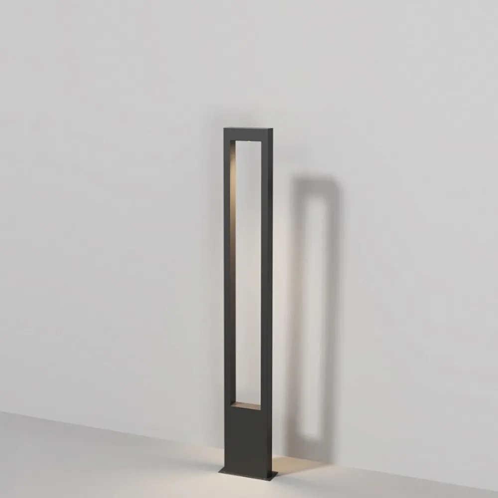 Lampioni Da Giardino-Maytoni bonn lampione da giardino led 3000k ip65 rettangolare