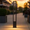 Lampioni Da Giardino-Maytoni bonn lampione da giardino led 3000k ip65 design moderno
