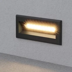 Segnapasso Led-Maytoni bosca segnapasso da esterno rettangolare led 3000k ip65