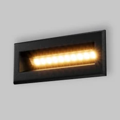 Segnapasso Led-Maytoni bosca segnapasso da esterno rettangolare led 3000k ip65