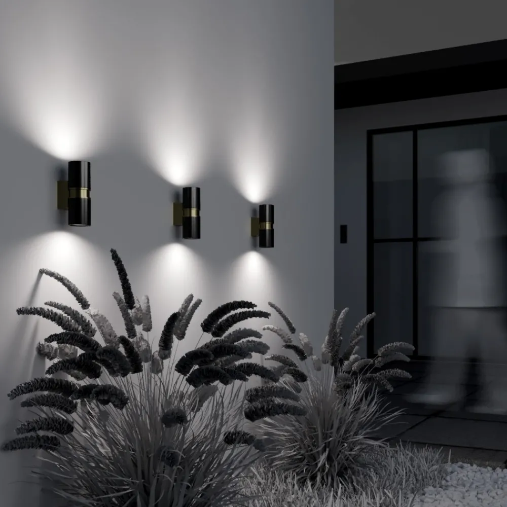 Applique Da Esterno-Maytoni bowery applique da esterno ip54 design moderno