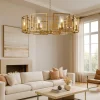 Lampadari Moderni-Maytoni bowi lampadario moderno 8 luci per soggiorno
