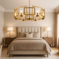 Lampadario Camera Da Letto-Maytoni bowi lampadario per camera da letto 6 luci