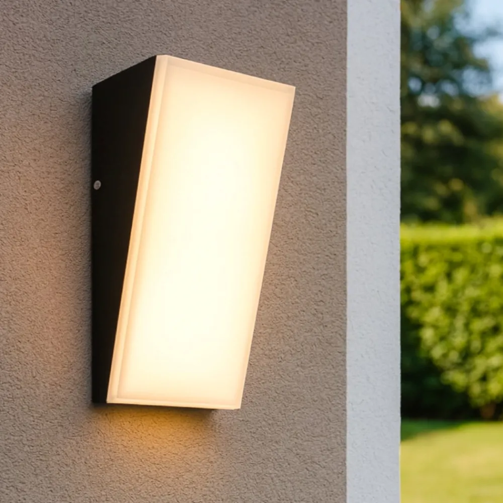 Applique Da Esterno-Maytoni brick applique da esterno led 3000k ip54 design minimal