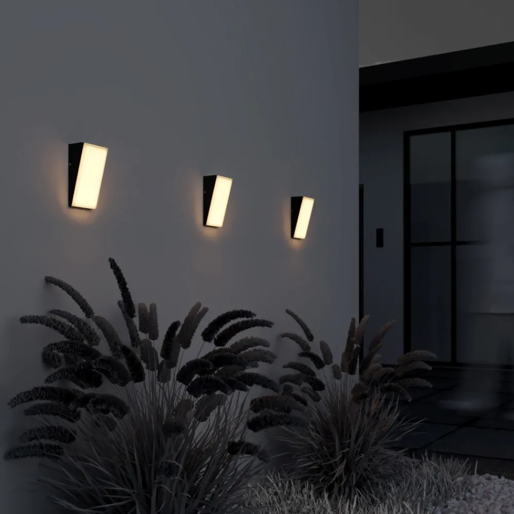 Applique Da Esterno-Maytoni brick applique da esterno led 3000k ip54 design minimal