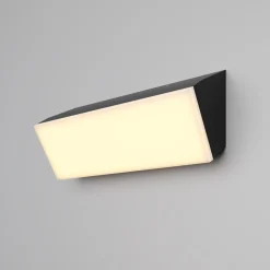 Applique Da Esterno-Maytoni brick applique da esterno led 3000k ip54 rettangolare