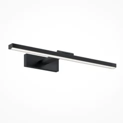 Applique Da Bagno-Maytoni bris applique nero per specchio da bagno led 4000k