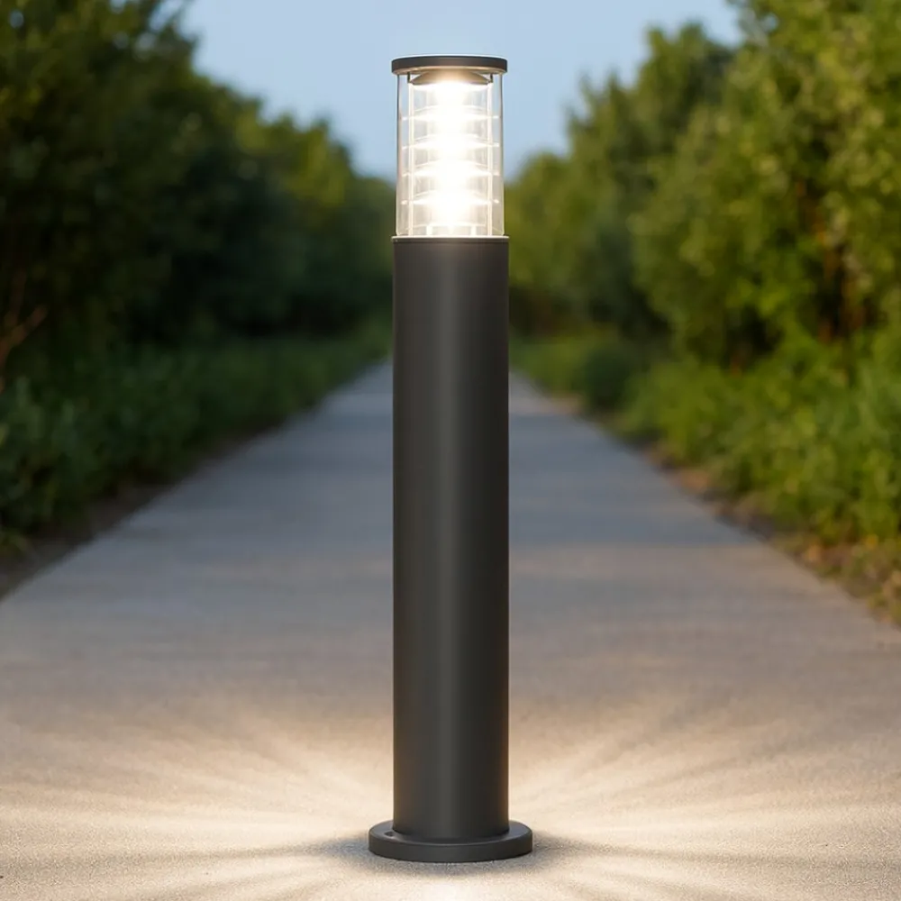 Lampioni Da Giardino-Maytoni bronx lampione da giardino ip54 colore grigio