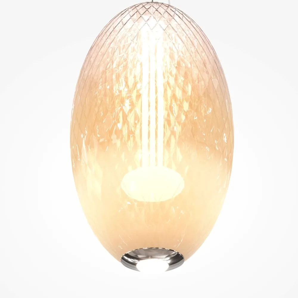 Lampade A Sospensione-Maytoni bruma lampada a sospensione led 19w 2700k mod397pl-l19ch27k