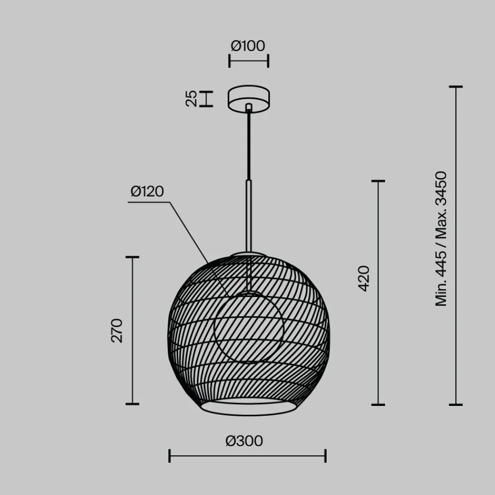 Lampadari Cucina-Selezionato da Mazzolaluce Maytoni cane lampadario da cucina con paralume sferico