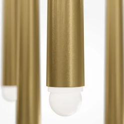 Lampadari Cucina-Maytoni cascade lampadario da cucina 5 luci moderno led 2600k a 3500k