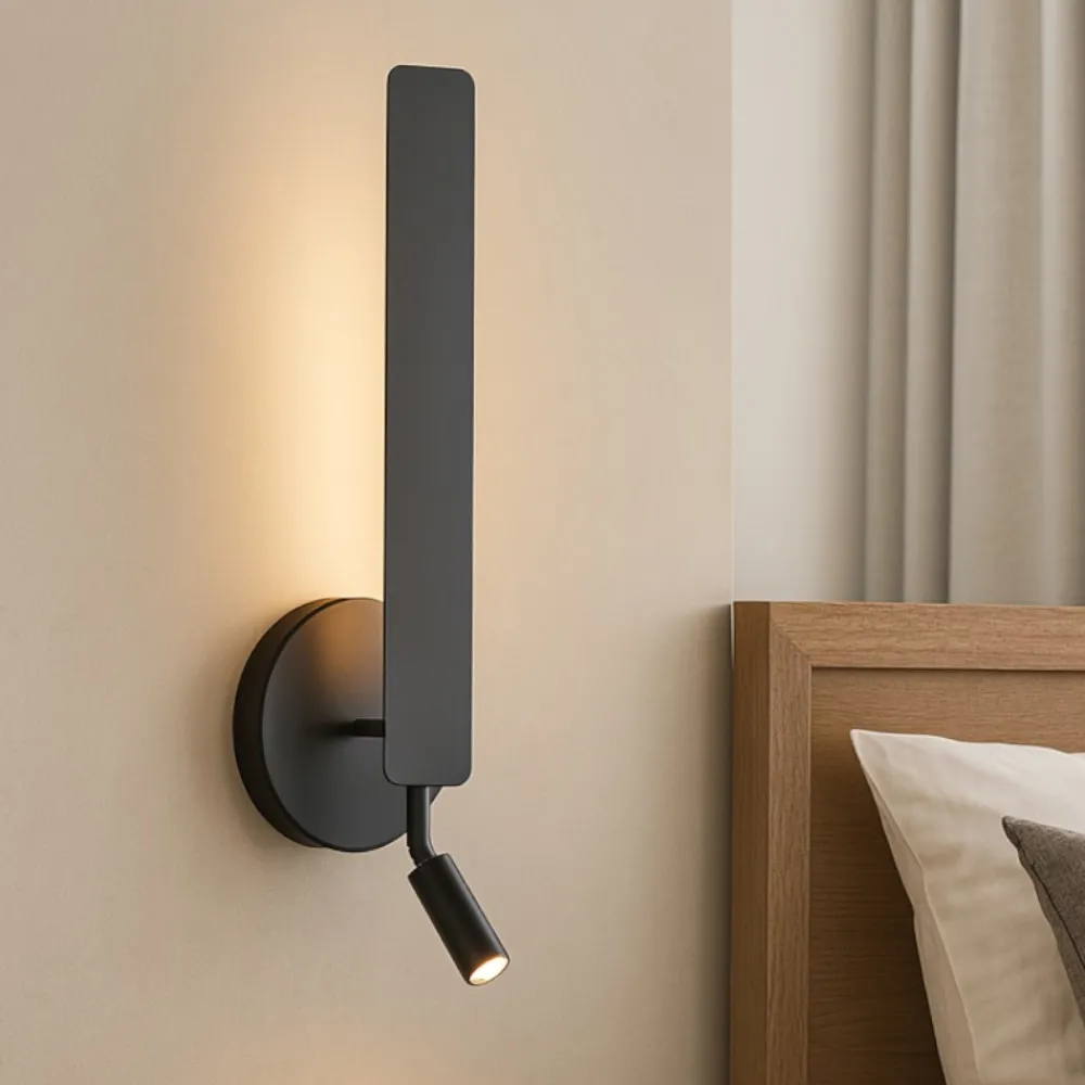 Applique Camera Da Letto-Maytoni combo applique per comodino led da 3000k a 6000k orientabile